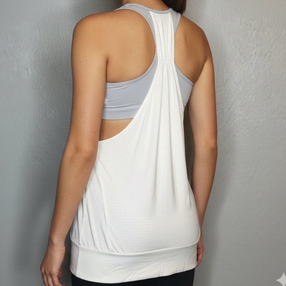 Lululemon White Tank - Picture 2 of 10